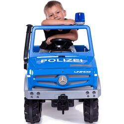 Camion cu pedale Rolly Toys Unimog Polizei (Blue/Grey) Thumb