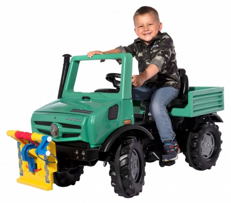 Camion cu pedale RollyToys 038244 (Green)
