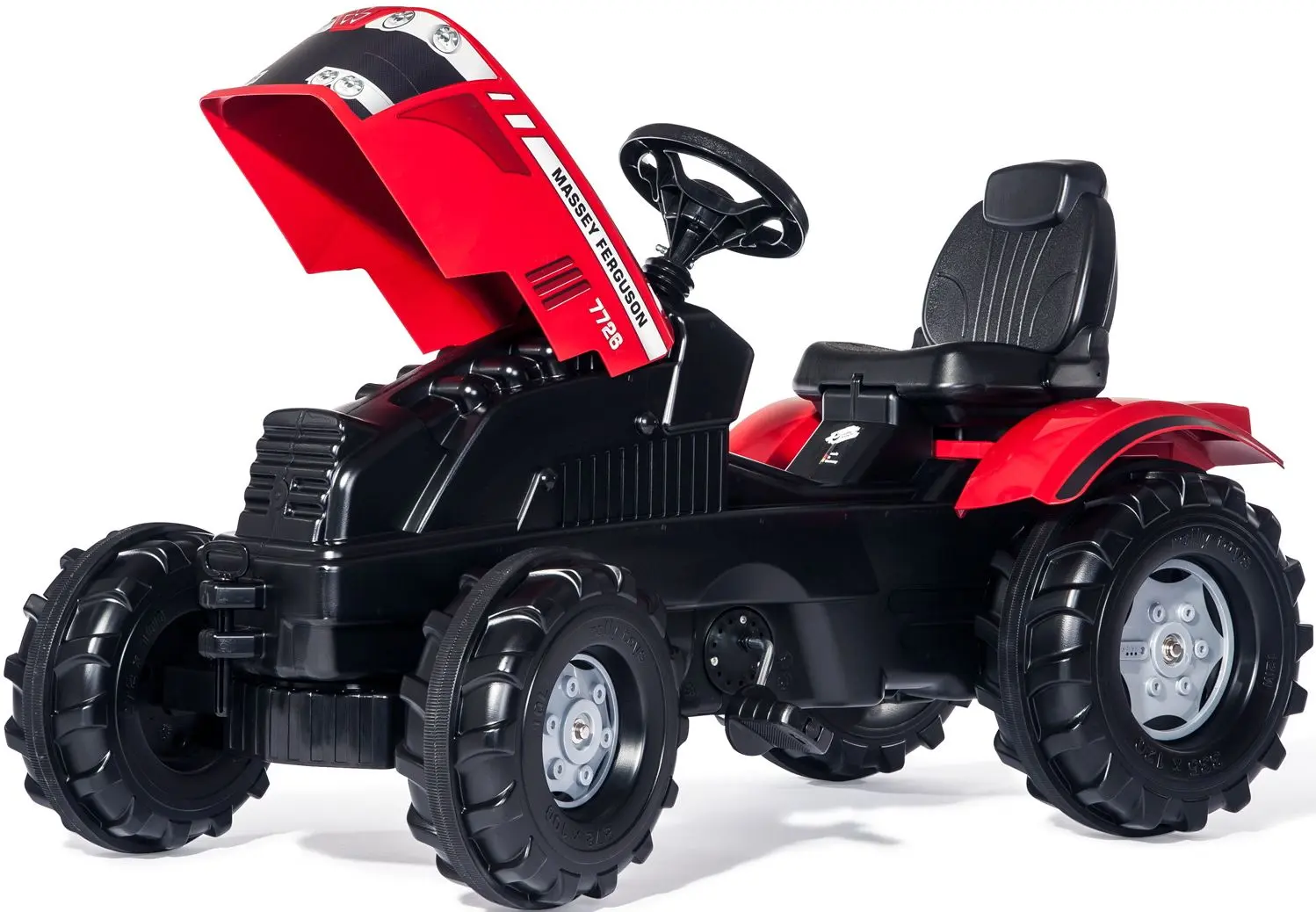 Tractor cu pedale Rolly Toys Farmtrac MF (Red/Black)