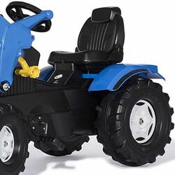 Tractor cu pedale Rolly Toys Farmtrac New Holland (Blue/Black) Thumb