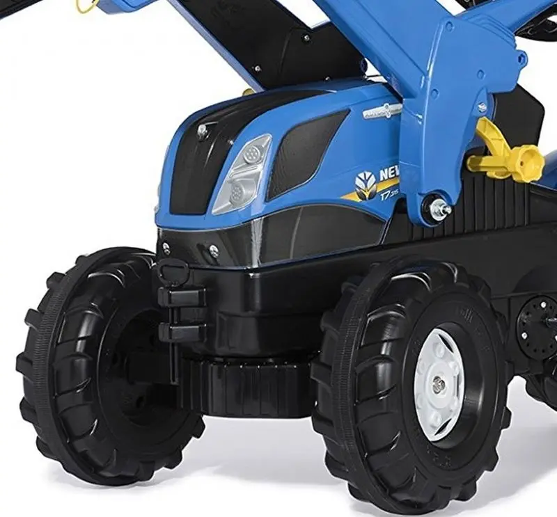 Tractor cu pedale Rolly Toys Farmtrac New Holland (Blue/Black) - 3