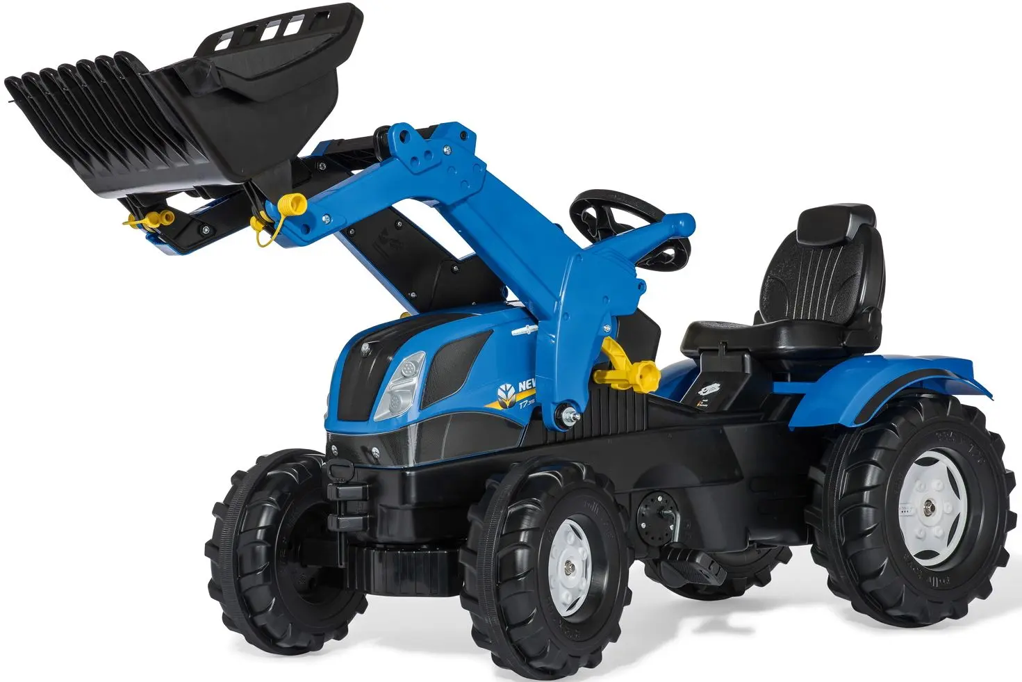 Tractor cu pedale Rolly Toys Farmtrac New Holland (Blue/Black)
