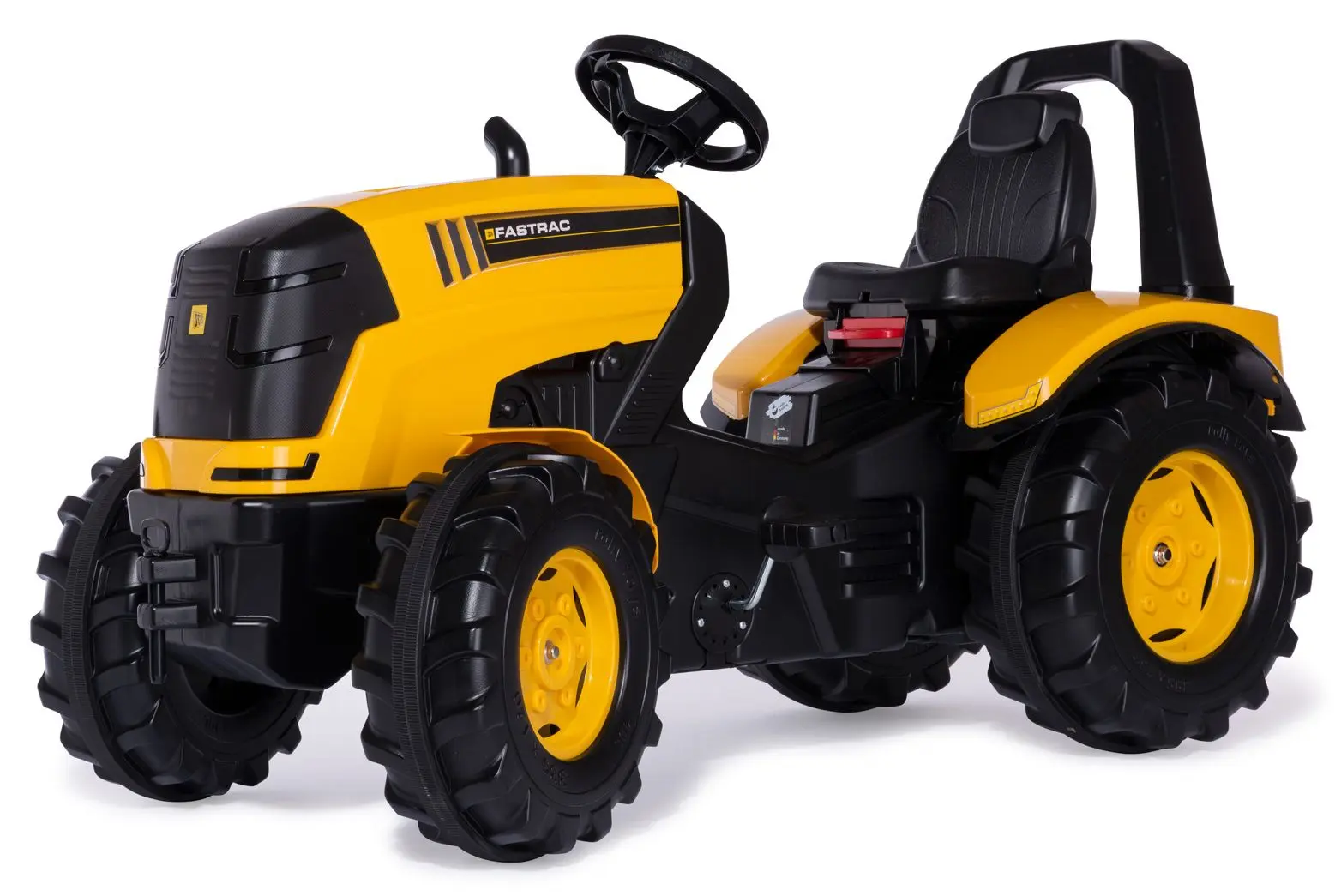 Tractor cu pedale RollyToys 640102 (Yellow/Black)