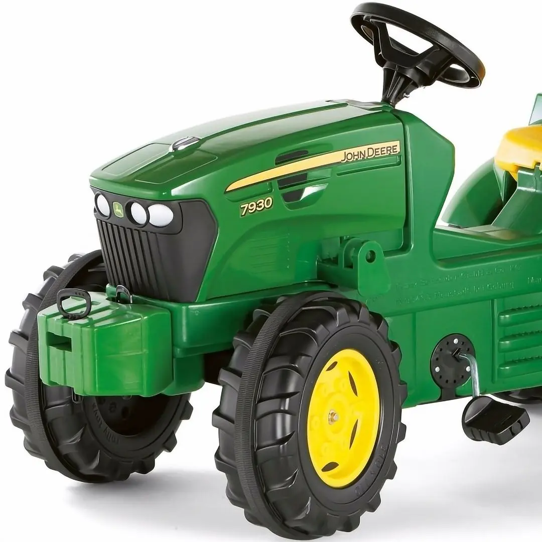 Tractor cu pedale RollyToys 700028 (Yellow/Green)