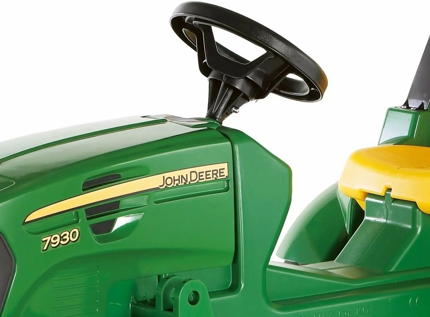 Tractor cu pedale RollyToys 700028 (Yellow/Green)