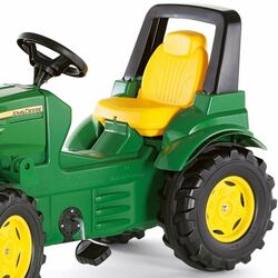 Tractor cu pedale RollyToys 700028 (Yellow/Green) Thumb