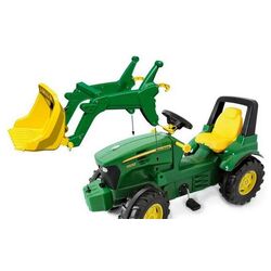 Tractor cu pedale RollyToys 710027 (Yellow/Green) Thumb