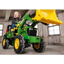Tractor cu pedale RollyToys rollyFarmtrac John Deere 7930 710126 (Green) Thumb