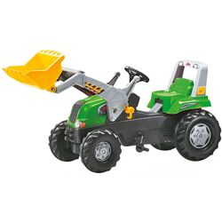 Tractor cu pedale RollyToys rollyJunior RT (Green/Grey)
