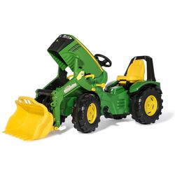 Tractor cu pedale RollyToys rollyX-Trac Premium John Deere 8400R 651047 (Green) Thumb