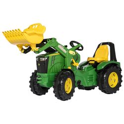 Tractor cu pedale RollyToys rollyX-Trac Premium John Deere 8400R 651047 (Green)