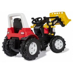 Tractor pedale cu găleată RollyToys 710041 (Red/White) Thumb