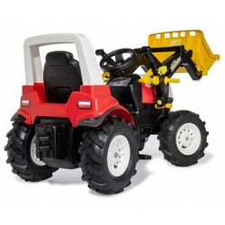 Педальный трактор с ковшом RollyToys 710065 (Red/White) Thumb