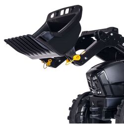 Tractor cu pedale si găleată RollyToys 710348 (Black) Thumb