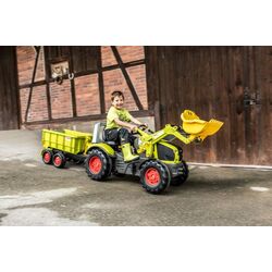 Tractor cu pedale si galeata RollyToys Claas X-Trac (Yellow/Grey) Thumb