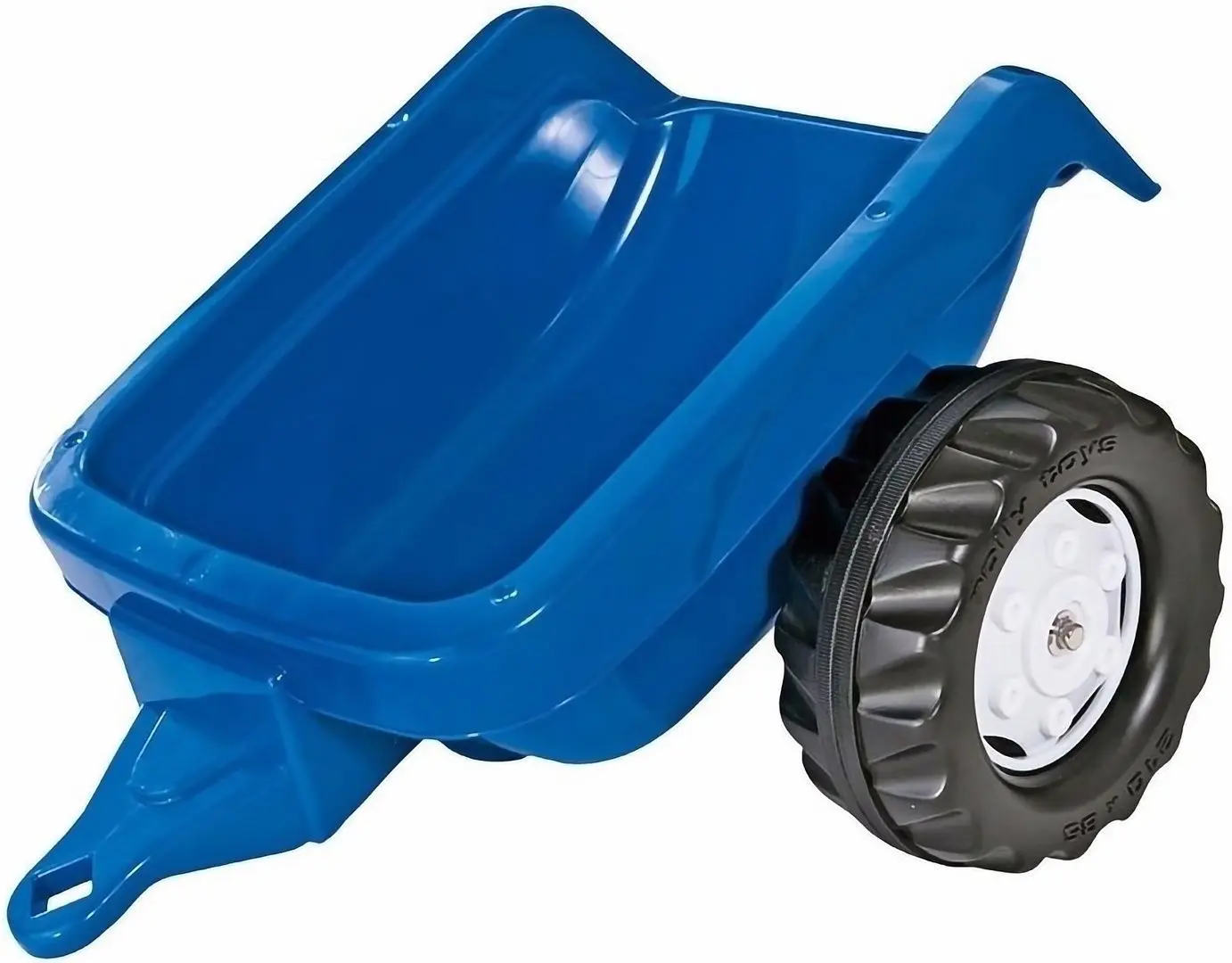 Tractor cu pedale remorca si cupa RollyToys 023929 (Blue/Black)