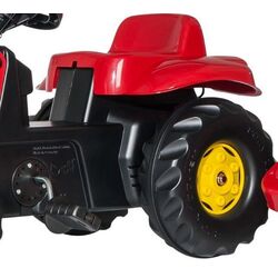 Tractor pedale cu remorca RollyToys 012121 (Red/Black) Thumb