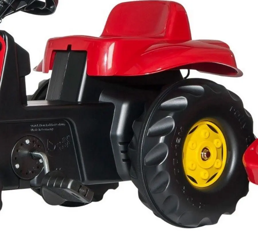 Tractor pedale cu remorca RollyToys 012121 (Red/Black)