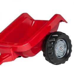 Tractor pedale cu remorca RollyToys 012411 (Red/Black) Thumb