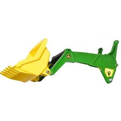 Tractor pedale cu remorca RollyToys 811496 (Gree/Yellow) Thumb