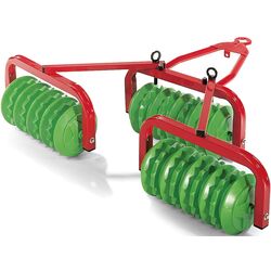 Plug pentru tractor cu pedale Rolly Toys Cambridge (Green/Red)