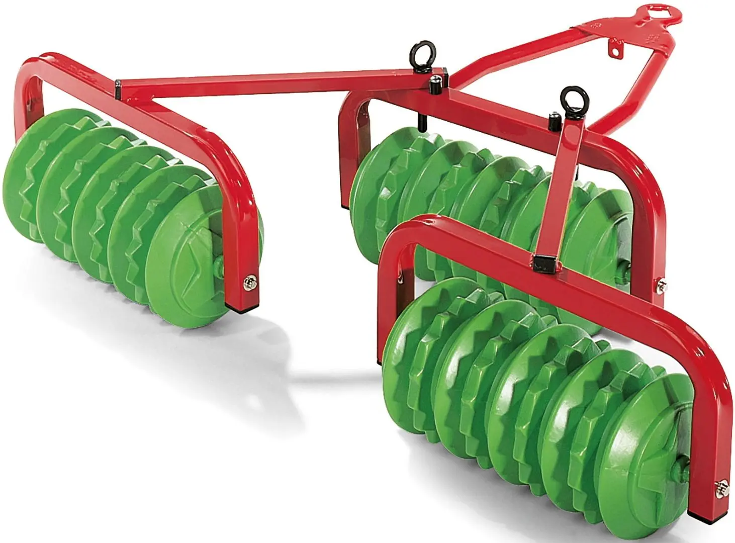 Plug pentru tractor cu pedale Rolly Toys Cambridge (Green/Red)