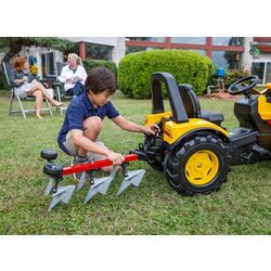 Plug pentru tractor cu pedale RollyToys 123865 (Red/Grey) Thumb