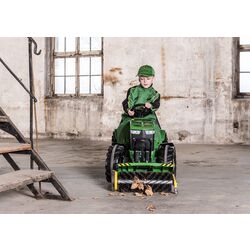 Remorcă de măturat pentru tractor cu pedale Rolly Toys Sweepy (Green/Yellow) Thumb