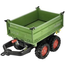 Remorca pentru tractor cu pedale Rolly Toys Mega Trailer (Green/Red) Thumb