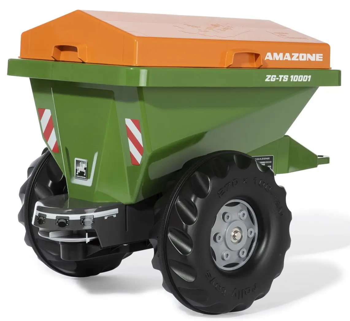 Remorca pentru tractor cu pedale RollyToys Amazone 125104 (Green)