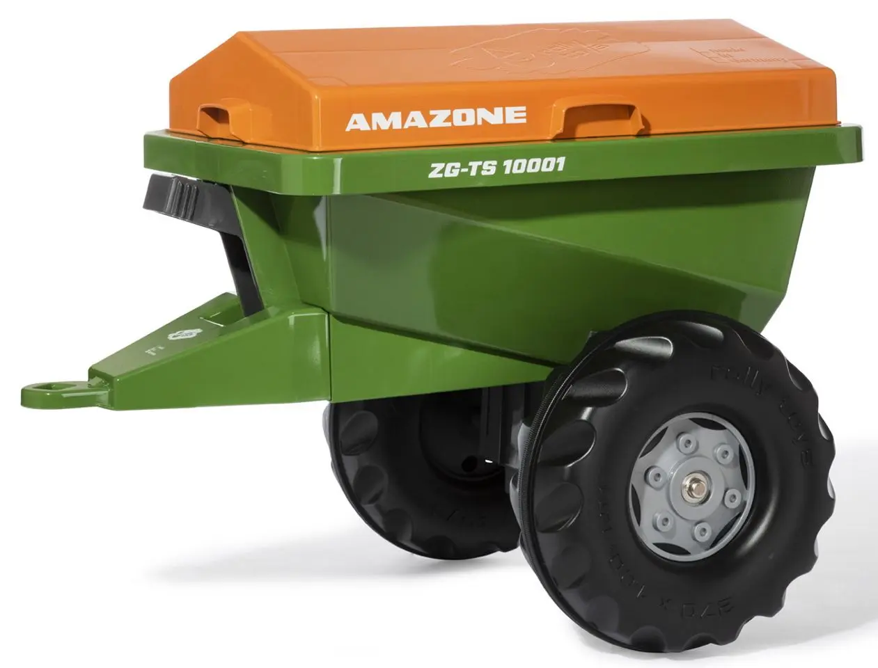 Remorca pentru tractor cu pedale RollyToys Amazone 125104 (Green)