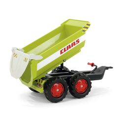 Remorca pentru tractor cu pedale RollyToys Claas 122219 (Green) Thumb