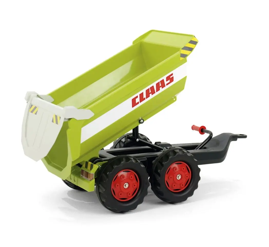 Remorca pentru tractor cu pedale RollyToys Claas 122219 (Green)