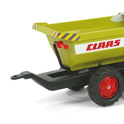 Remorca pentru tractor cu pedale RollyToys Claas 122219 (Green) Thumb