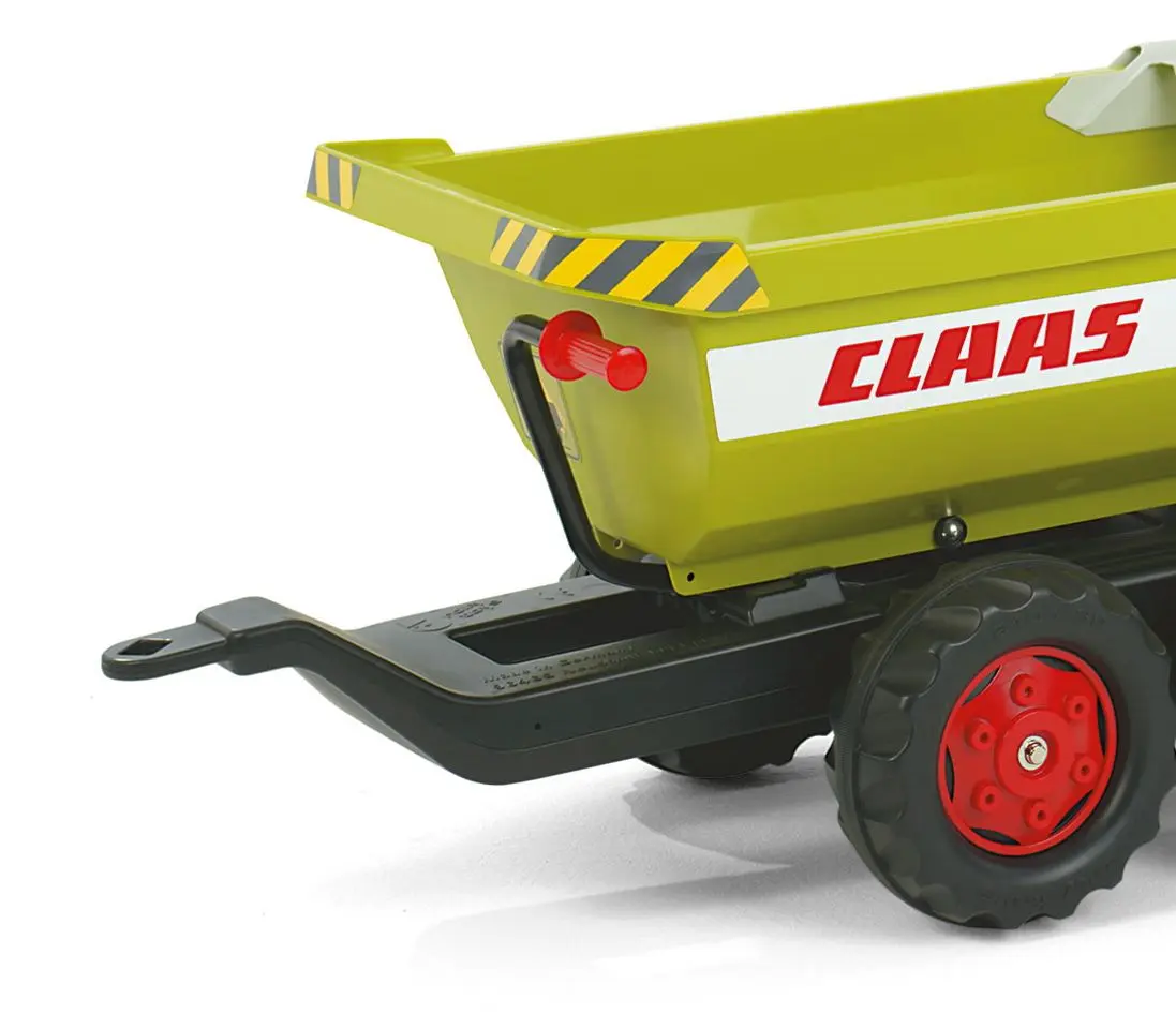 Remorca pentru tractor cu pedale RollyToys Claas 122219 (Green)