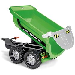 Remorca pentru tractor cu pedale RollyToys Deutz-Fahr 122240 (Green) Thumb