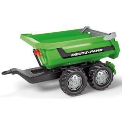 Remorca pentru tractor cu pedale RollyToys Deutz-Fahr 122240 (Green)