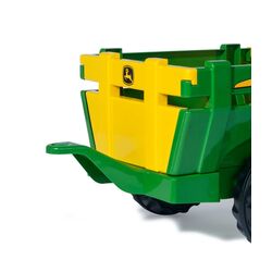 Remorca pentru tractor cu pedale RollyToys John Deere 122103 (Green/Yellow) Thumb
