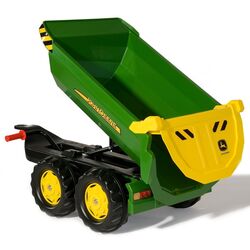 Remorca pentru tractor cu pedale RollyToys John Deere 122165 (Green) Thumb