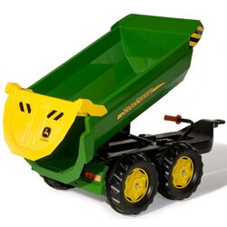 Remorca pentru tractor cu pedale RollyToys John Deere 122165 (Green) Thumb