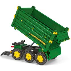 Remorca pentru tractor cu pedale RollyToys John Deere 125043 (Green) Thumb