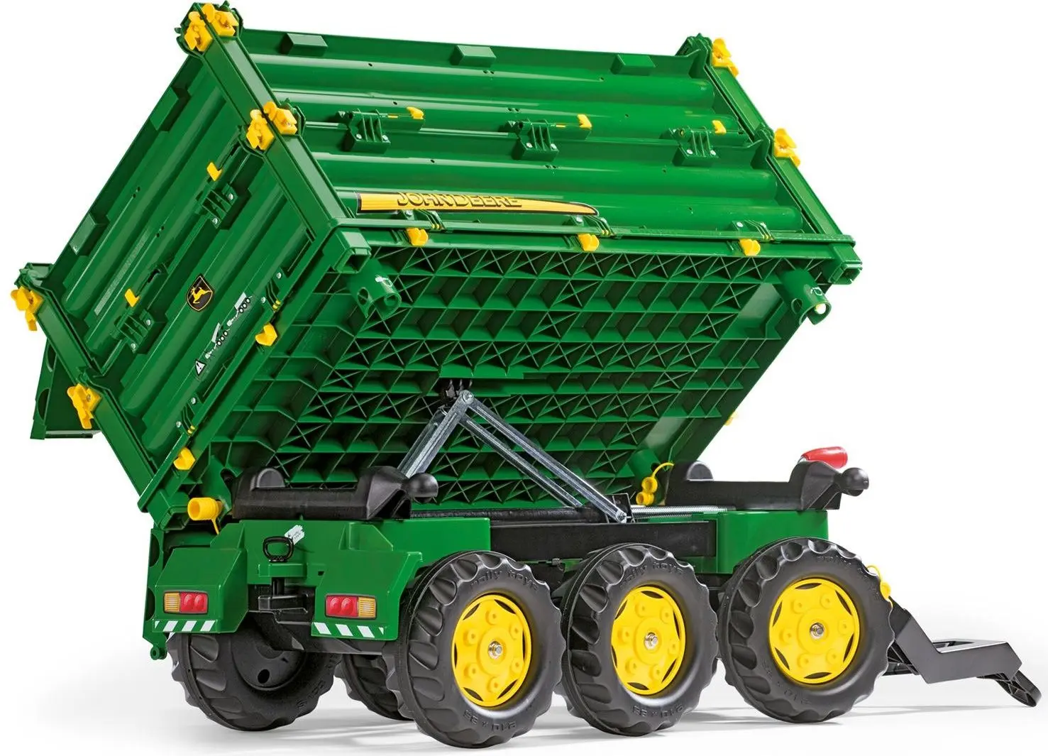 Remorca pentru tractor cu pedale RollyToys John Deere 125043 (Green)