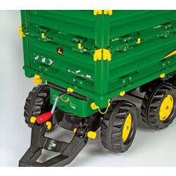 Remorca pentru tractor cu pedale RollyToys John Deere 125043 (Green) Thumb