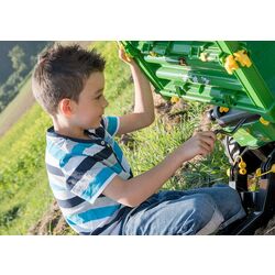 Remorca pentru tractor cu pedale RollyToys John Deere 125043 (Green) Thumb