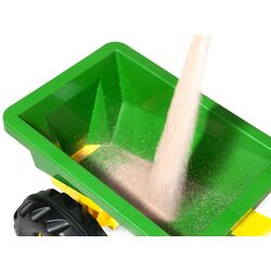 Remorca pentru tractor cu pedale RollyToys John Deere 125111 (Green/Yellow) Thumb