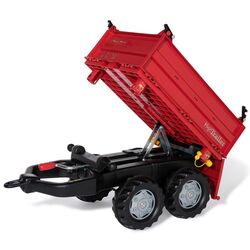 Remorca pentru tractor cu pedale RollyToys rollyMega 123018 (Red) Thumb