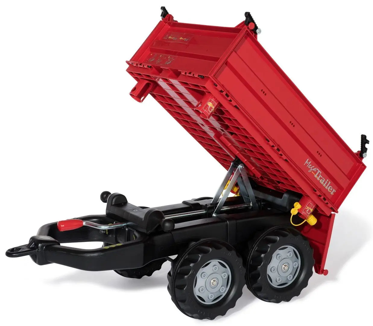 Remorca pentru tractor cu pedale RollyToys rollyMega 123018 (Red)