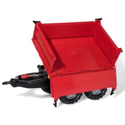Remorca pentru tractor cu pedale RollyToys rollyMega 123018 (Red) Thumb