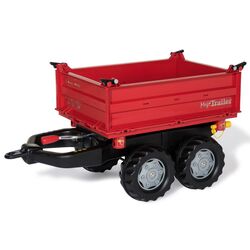 Remorca pentru tractor cu pedale RollyToys rollyMega 123018 (Red)