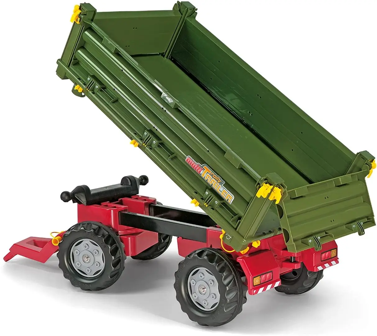 Remorca pentru tractor cu pedale RollyToys rollyMulti 125005 (Green/Red)